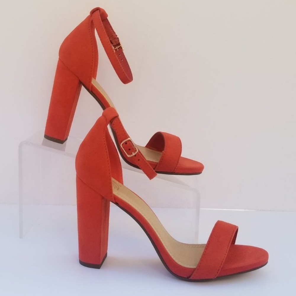 Women's Orange Heels
